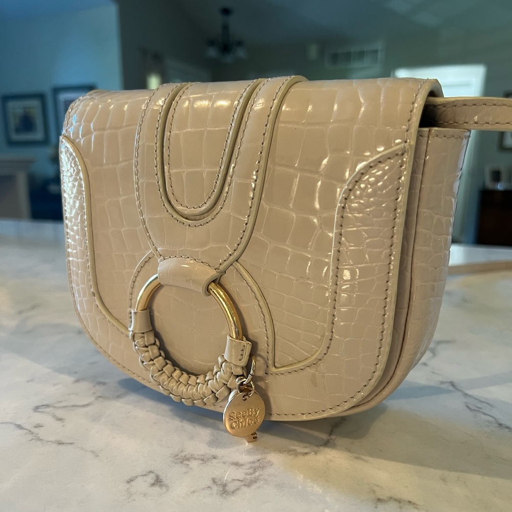 See by Chloe crocodile crossbody